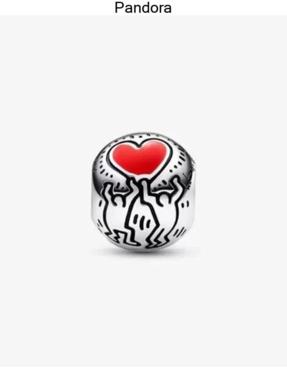 Pandora Keith Haring��? x Pandora Love & Figures Charm